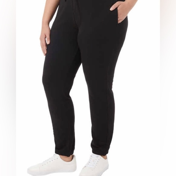 Fila Ladies' French Terry Jogger’s Black & Gray 3X NWT! 2. PAIRS! - Picture 2 of 6